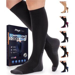 Compression Socks for Women & Men (20-30 mmHg) Support for Travel, Nurses, Sport
